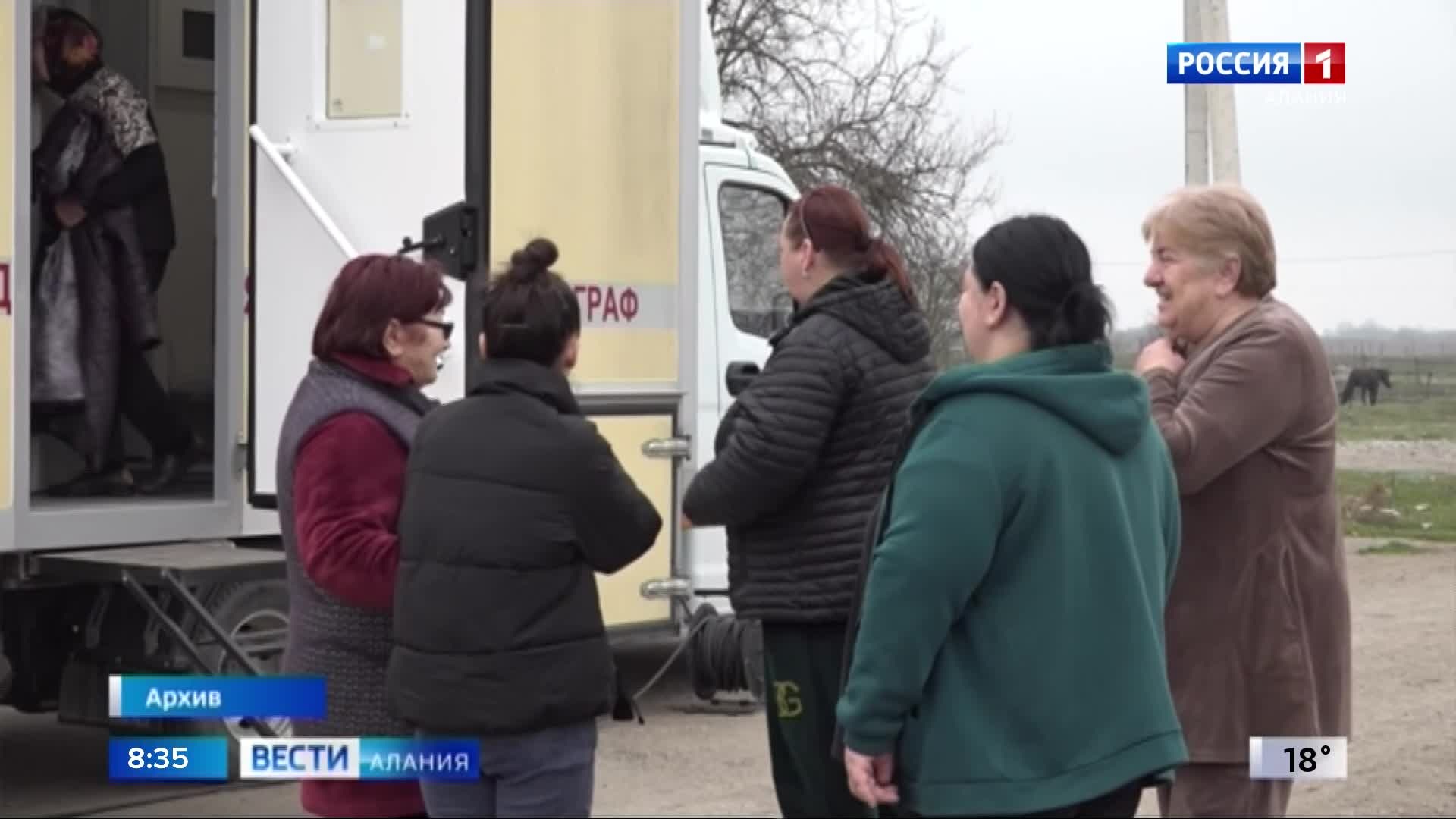 С начала года передвижные медкомплексы совершили более 700 выездов в районы республики
