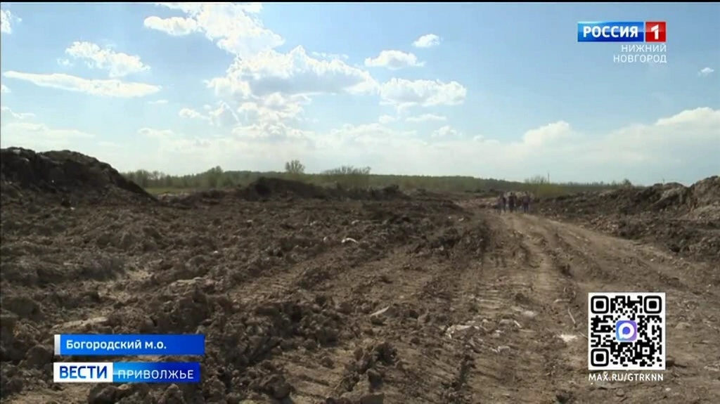 Свалку под Богородском начали закапывать после проверки Россельхознадзора