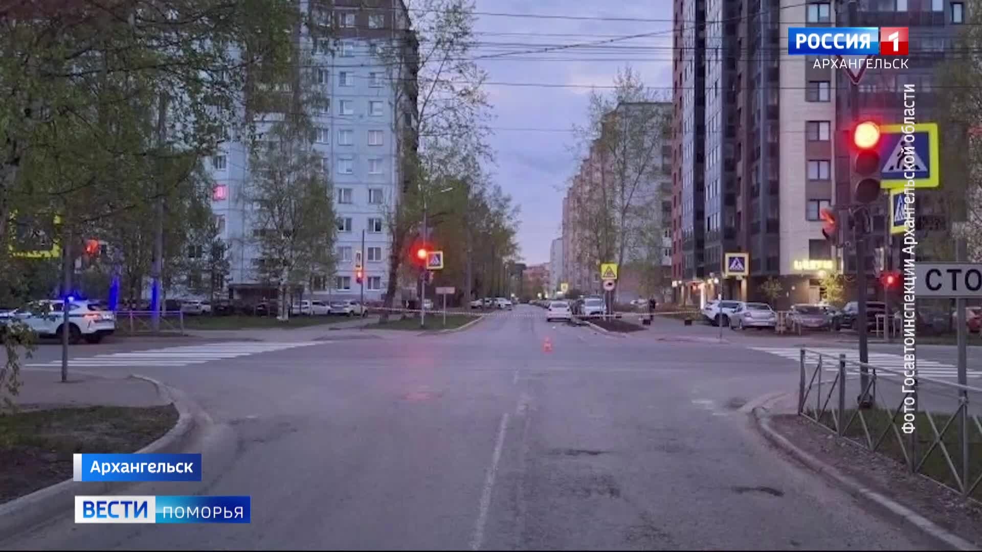 Ночное ДТП в Архангельске едва не стоило жизни велосипедисту