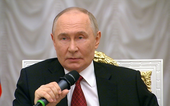 Встреча Владимира Путина с выпускниками программы "Время героев"