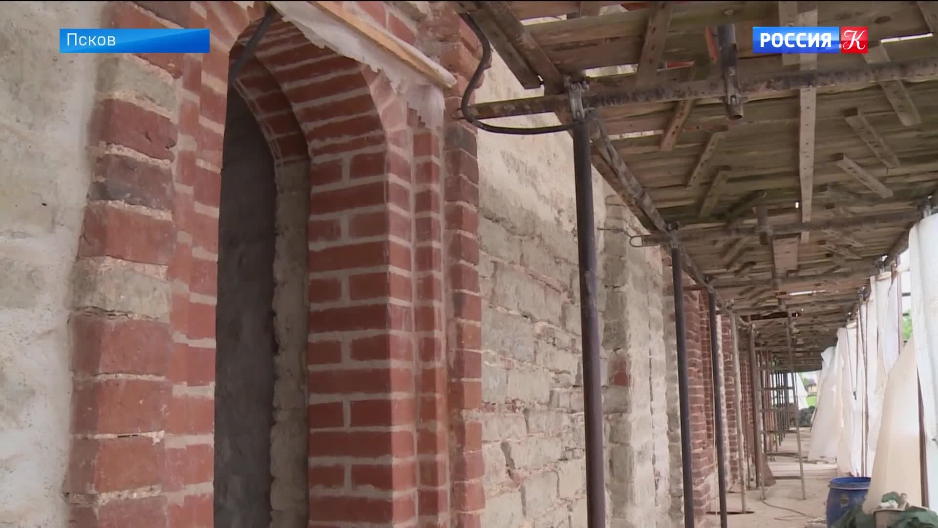 Стефановскую церковь реставрируют в Пскове