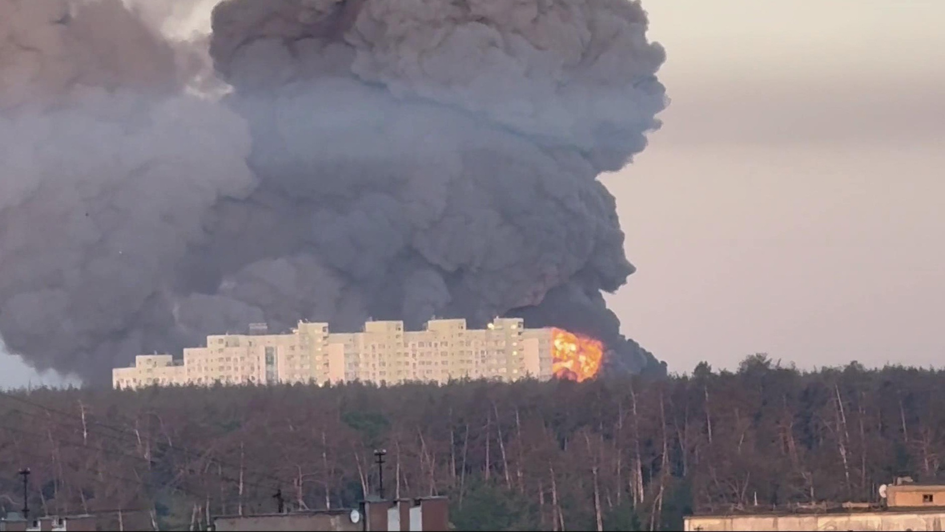 Российские вооруженные силы нанесли удары по военным объектам в Киеве и области