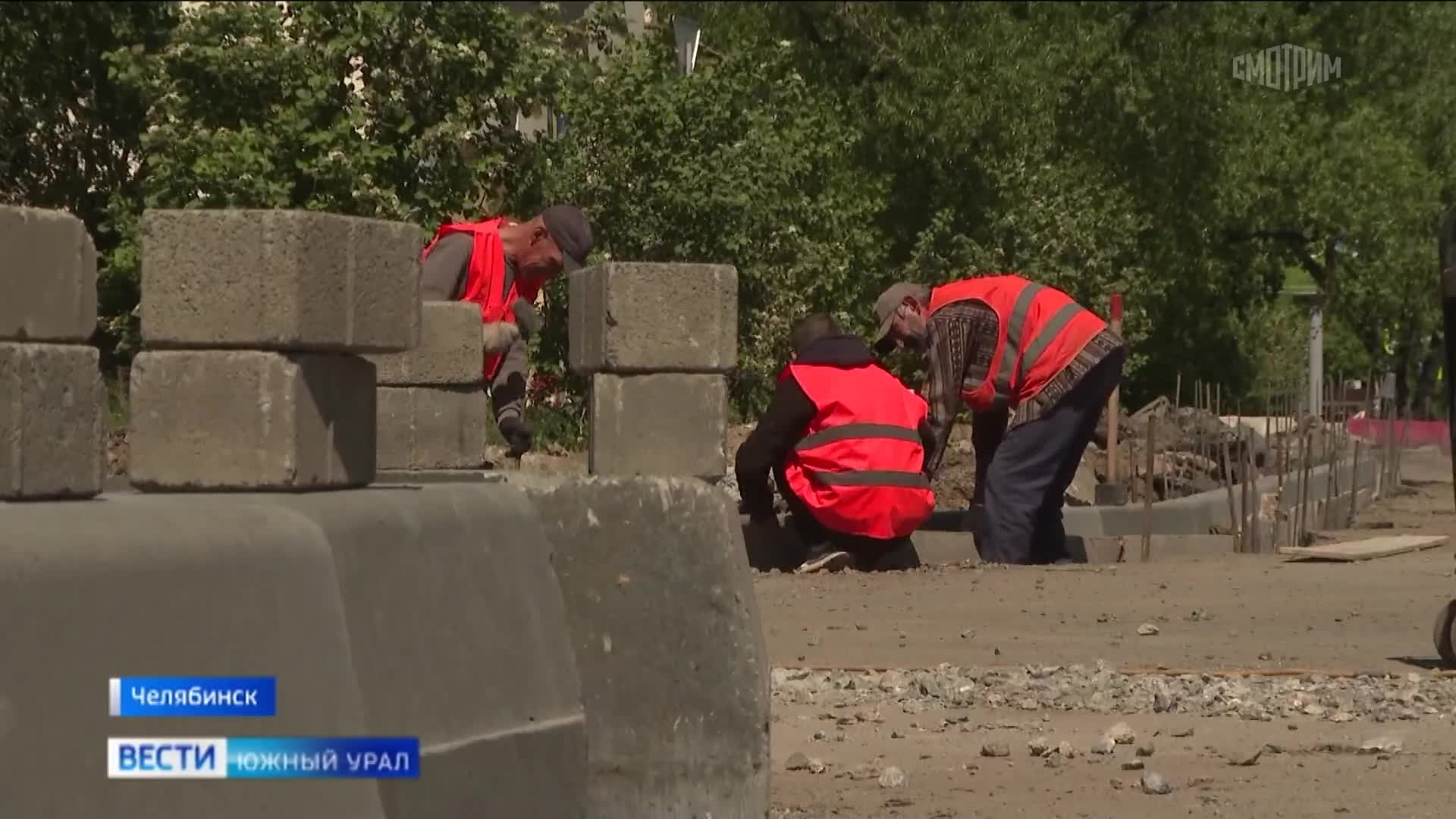 В Челябинске реконструируют по нацпроекту около 30 участков дорог