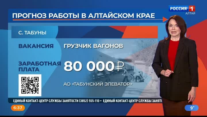 «Прогноз работы»: выпуск от 26.05.2026