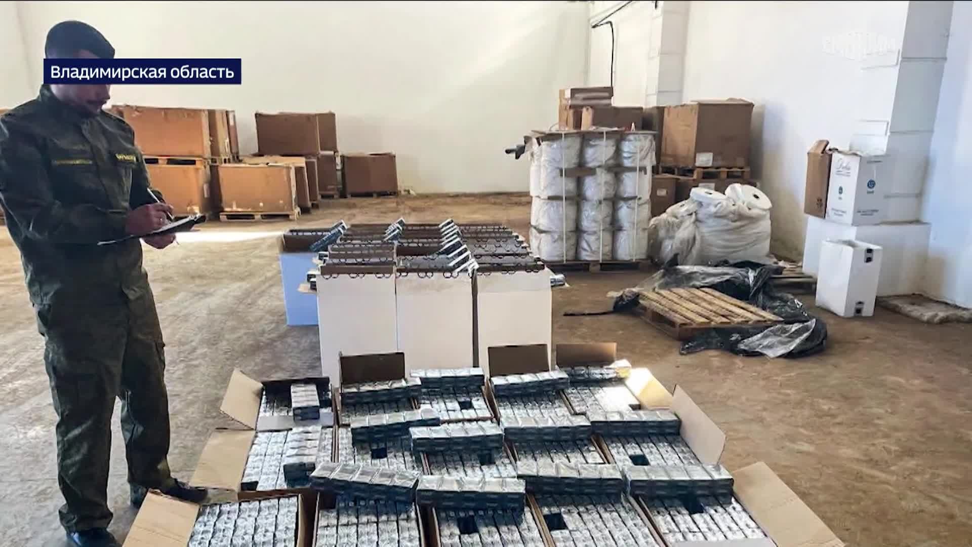 Суд вынес приговор организаторам крупного подпольного цеха сигарет в Муроме