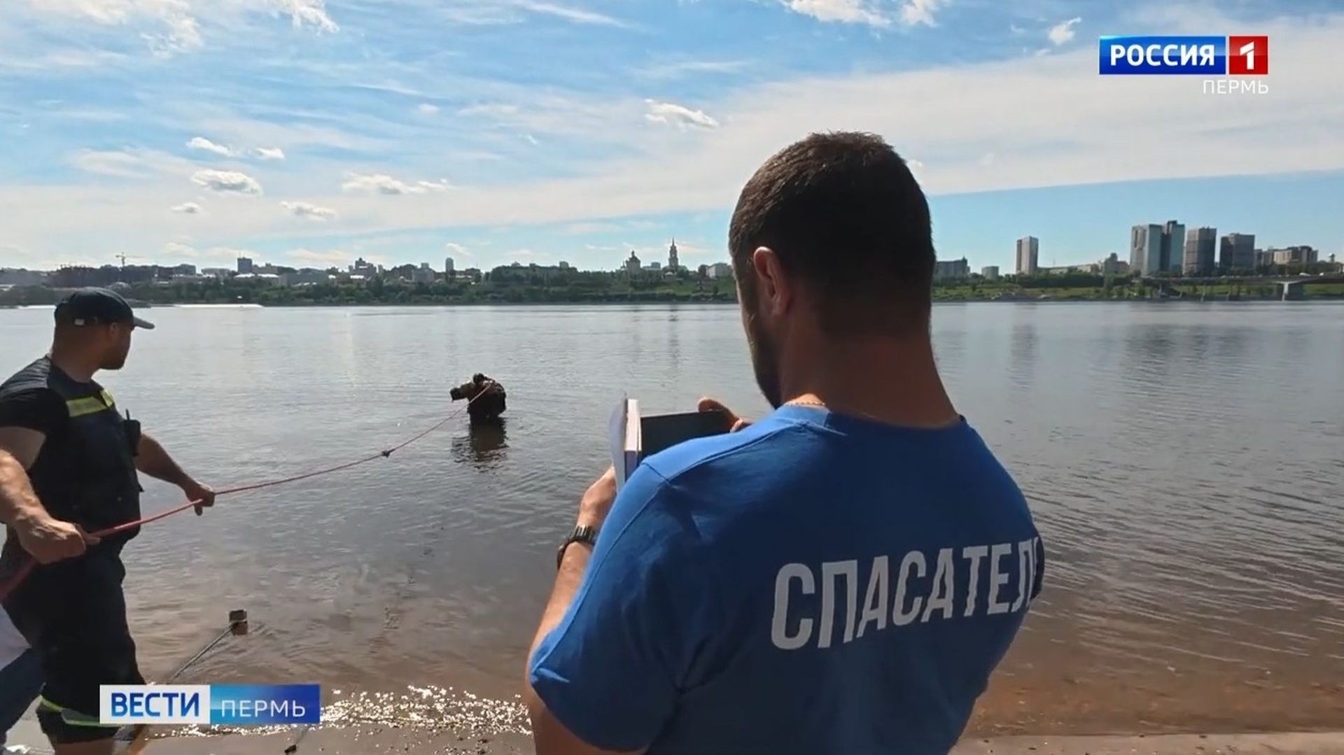 В Перми водолазы обследуют дно у официальных мест летнего отдыха