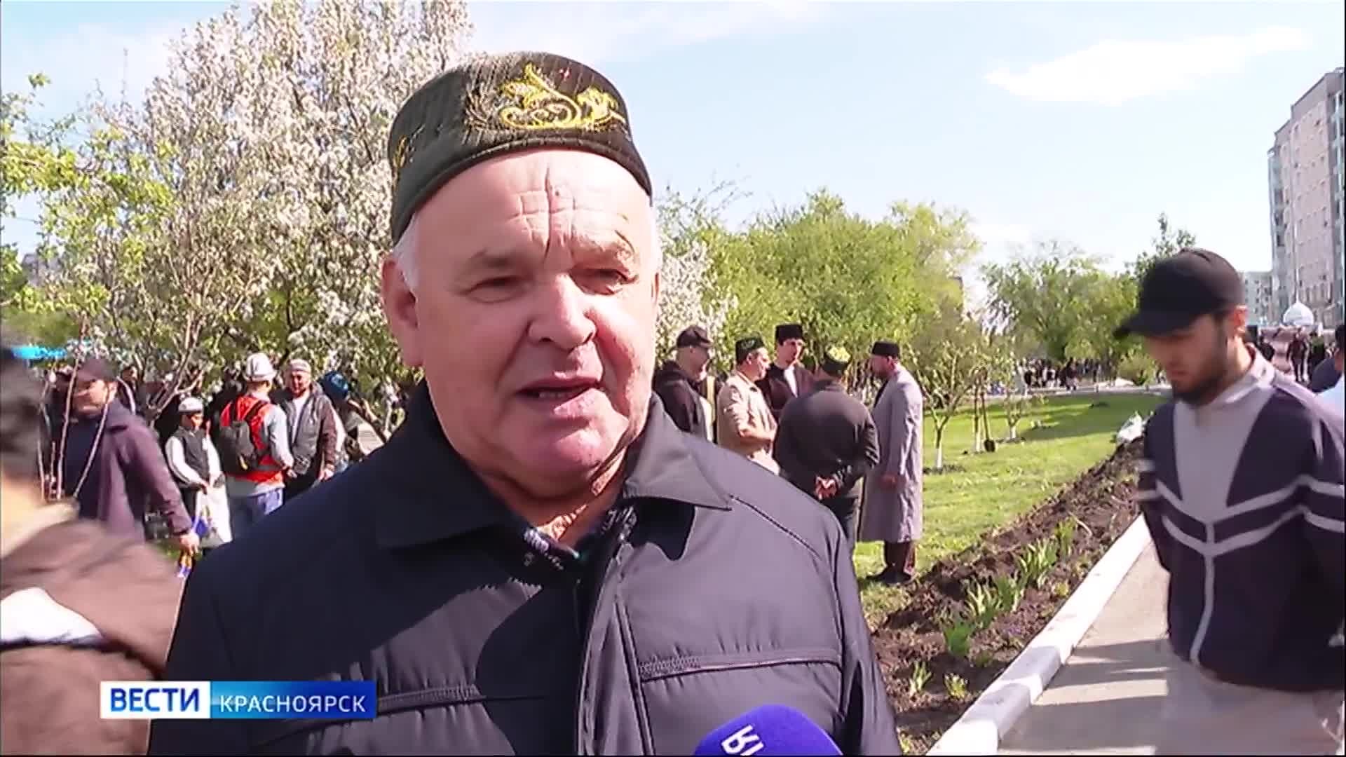 Мусульмане Красноярска отмечают Курбан-Байрам