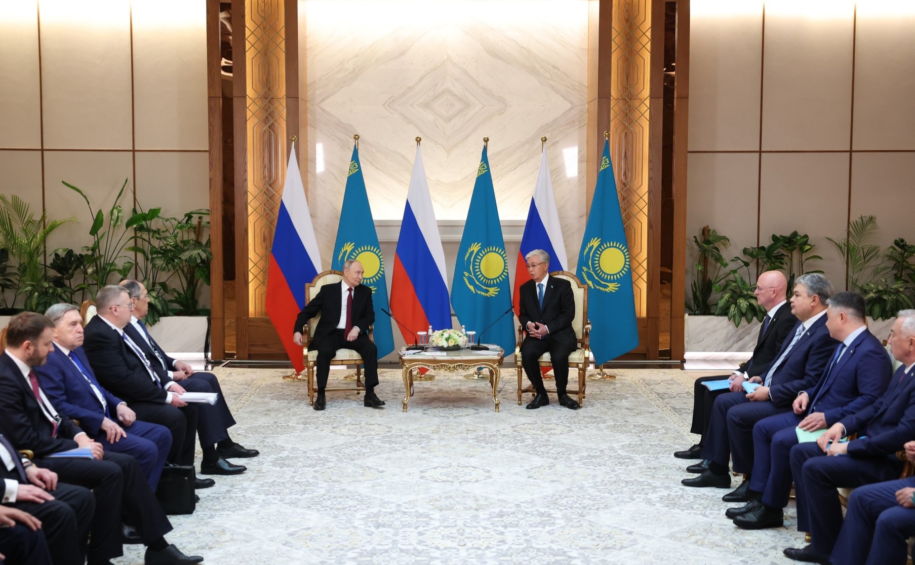 Путин и Токаев укрепляют стратегическое партнерство