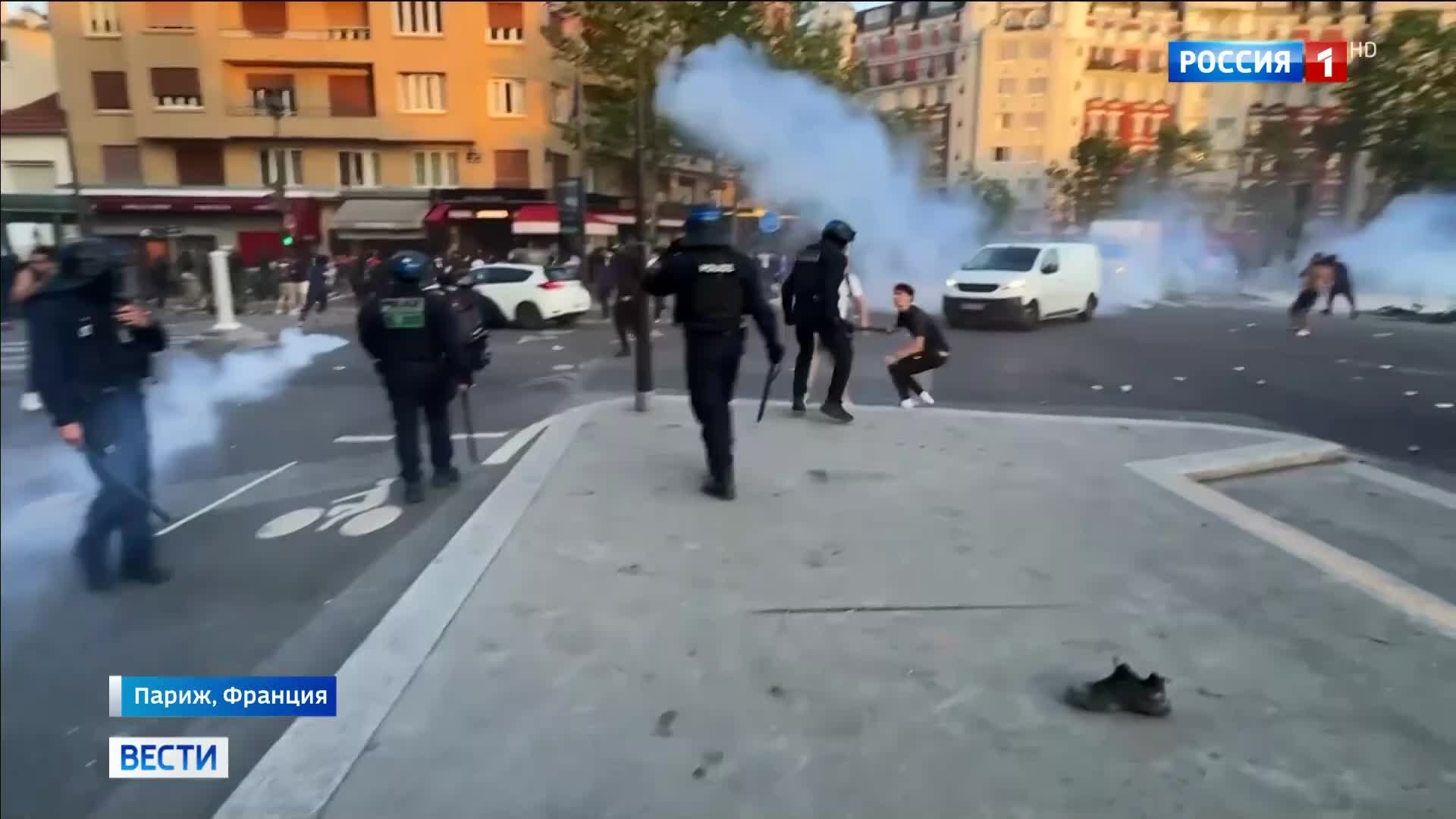 Беспорядки в Париже после победы ПСЖ в Лиге чемпионов: более четырехсот задержанных