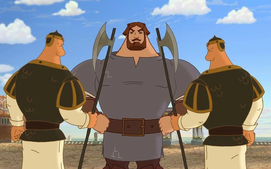 Кадр из мультфильма «Илья Муромец и Соловей-разбойник» (2007)