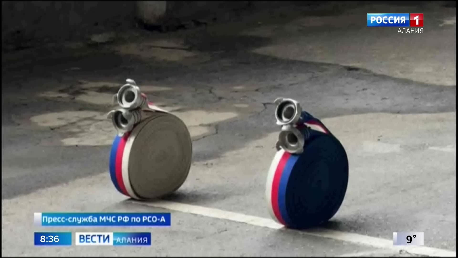 Во Владикавказе прошли соревнования по пожарно-спасательному спорту среди подразделений МЧС