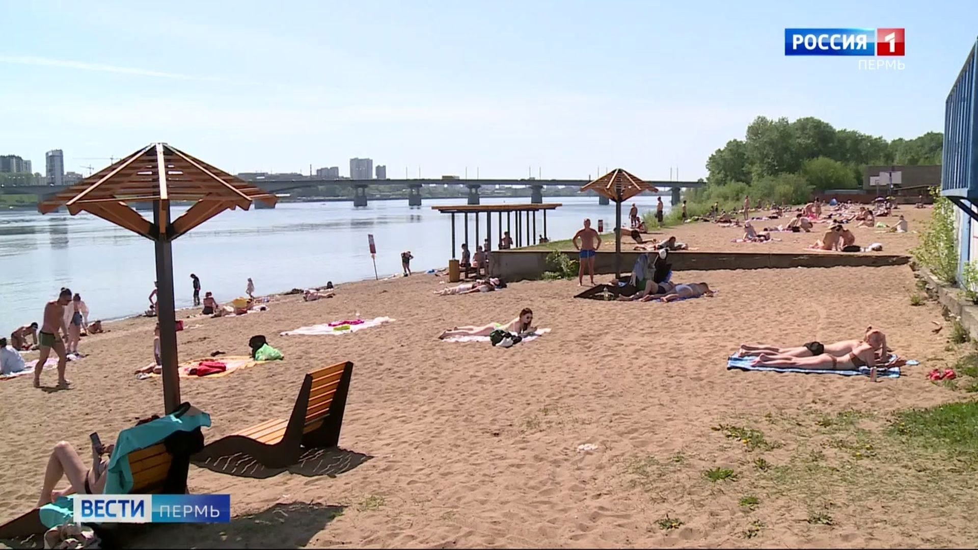 Как Пермь пережила майскую жару