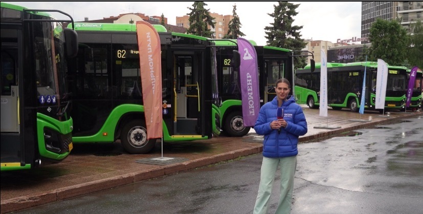 Новые автобусы выйдут на городские маршруты Тюмени