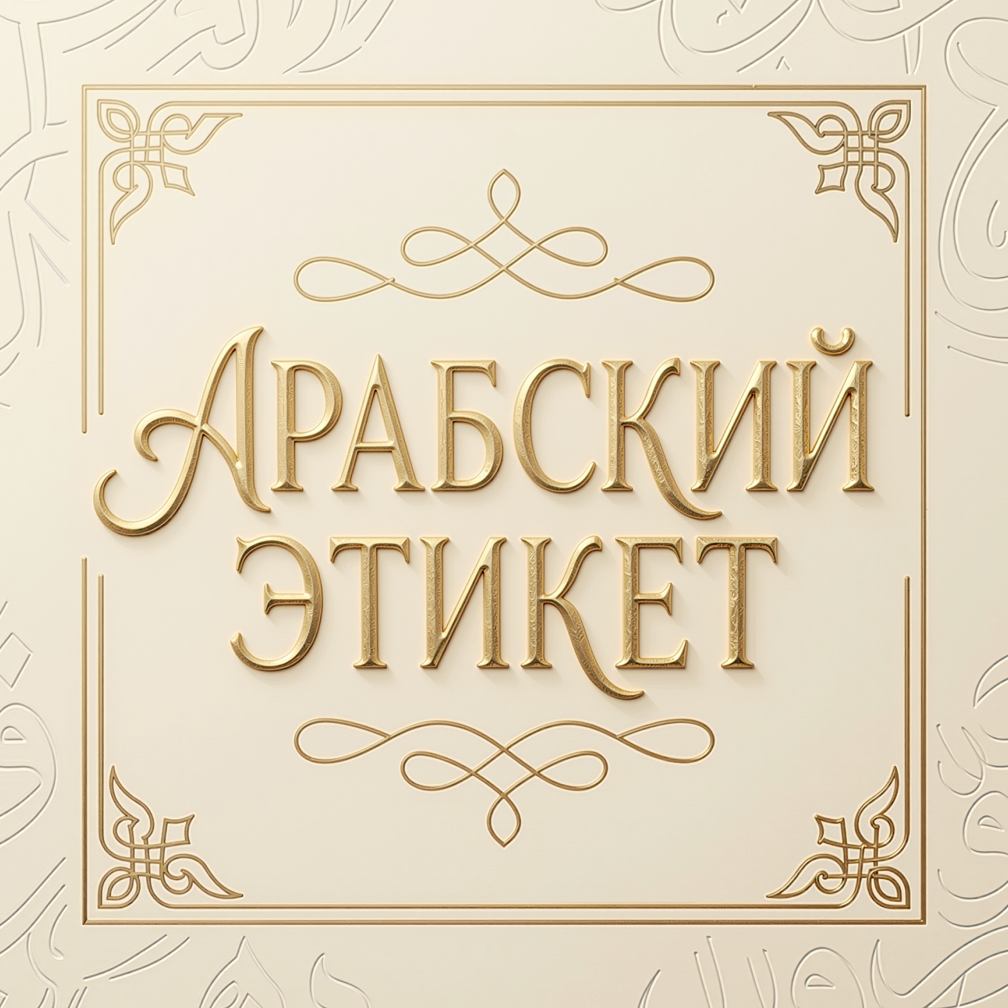 Арабский этикет