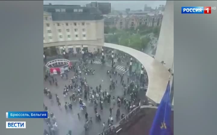 Беспорядки в Брюсселе из-за повышения платы за обучение и недовольство политикой правительства Бельгии