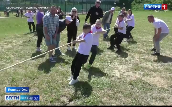 Дети сотрудников УФСИН по Марий Эл испытали себя в «Зарнице»