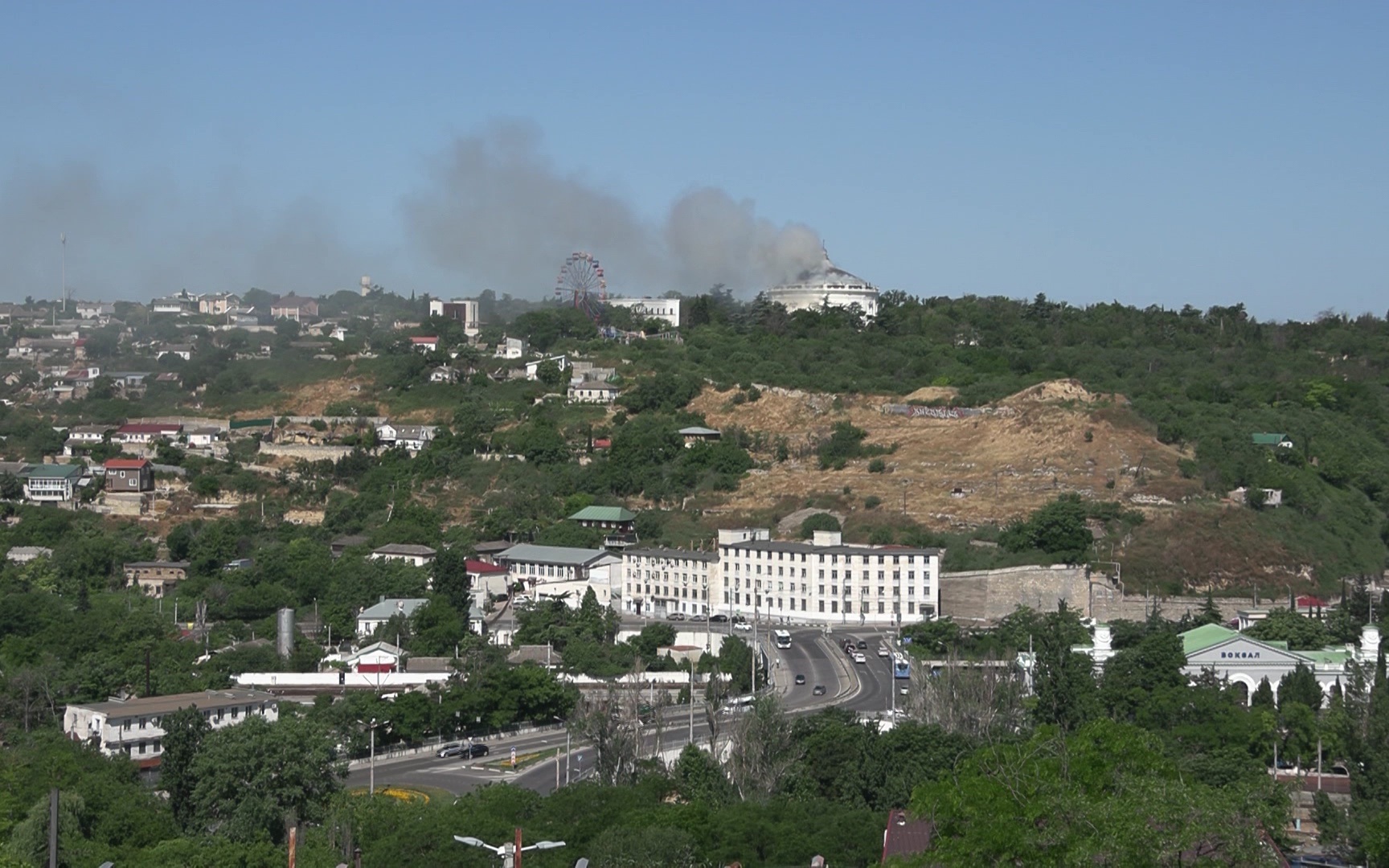 Панорама Обороны Севастополя пострадала от атаки беспилотников