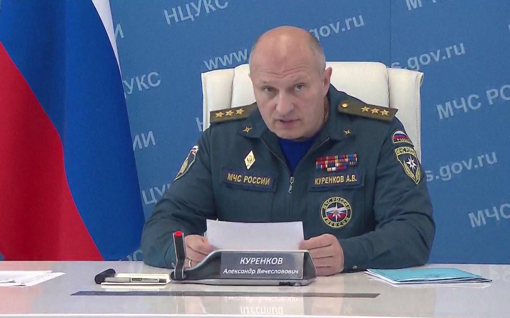 Глава МЧС России встретился с участниками СВО из числа спасателей