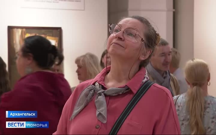 Сегодня вечером в Архангельском музее ИЗО открылась выставка «Гелий Коржев. Свет и тень»