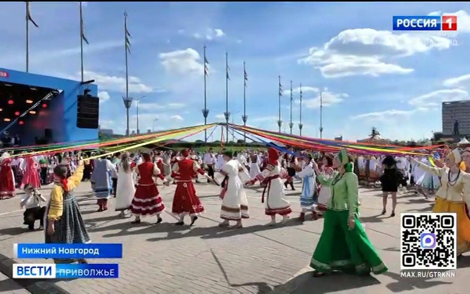 Этнофестиваль прошел на Нижегородской ярмарке