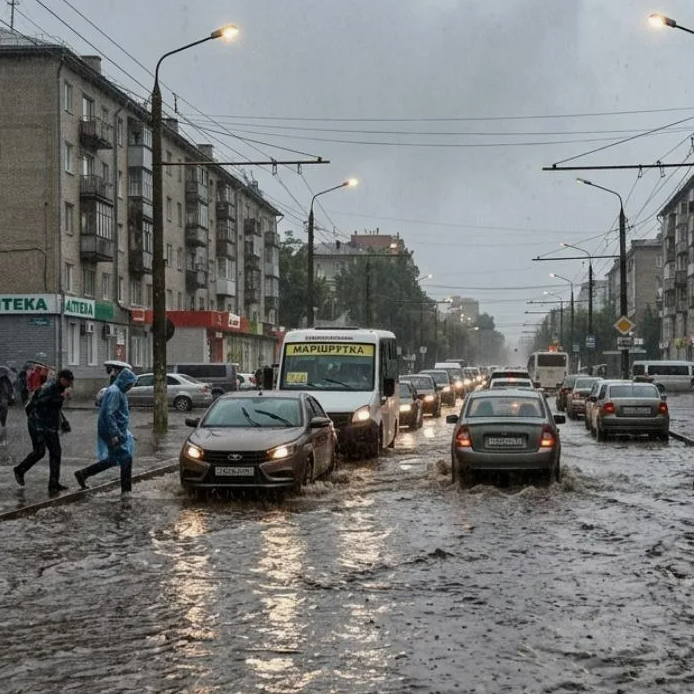 Из дома - только вплавь