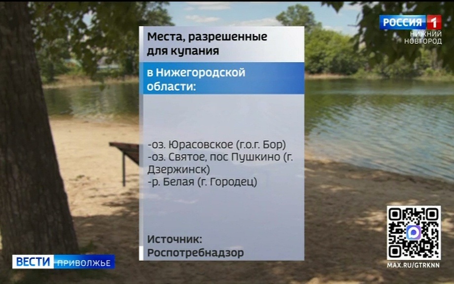 Роспотребнадзор назвал безопасные места для купания