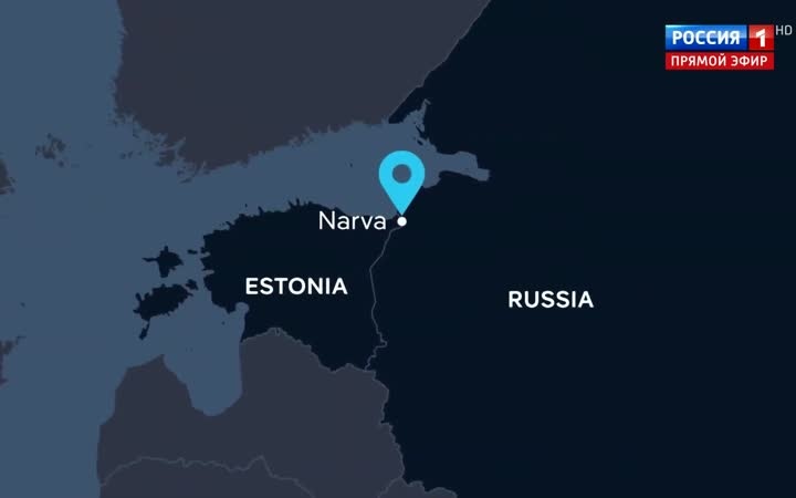Нарва: 95% населения говорит на русском, несмотря на границу с Россией
