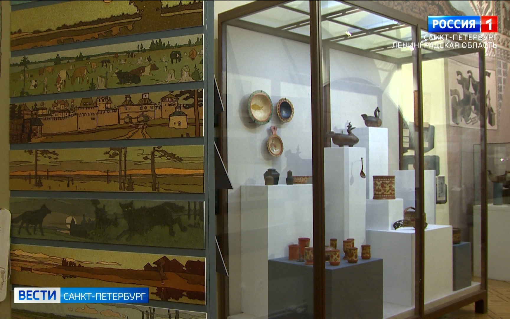 В Этнографическом музее открылась выставка к 150-летию Ивана Билибина