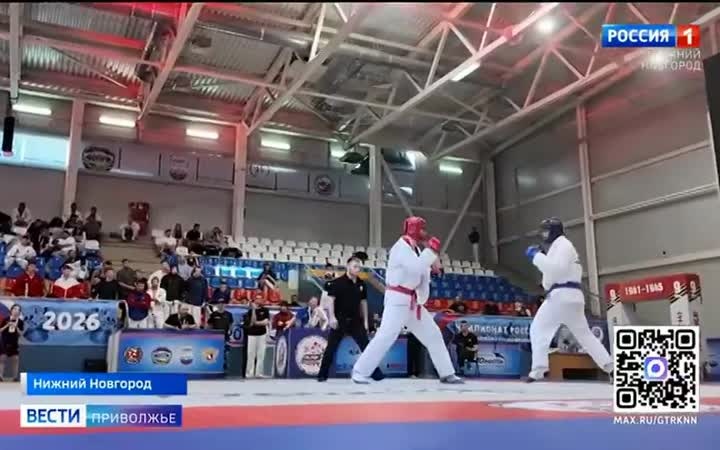 Во дворце спорта "Юность" в Нижнем Новгороде прошёл чемпионат России по армейскому рукопашному бою