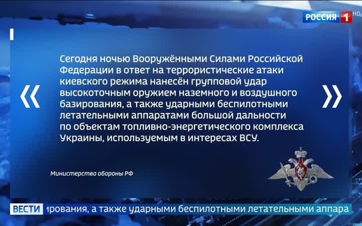 Российские удары по инфраструктуре Украины