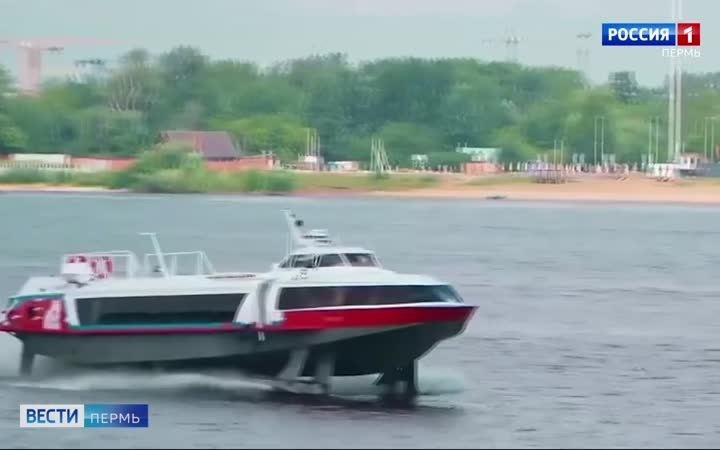 В Пермь вернулся легендарный катер "Восход"