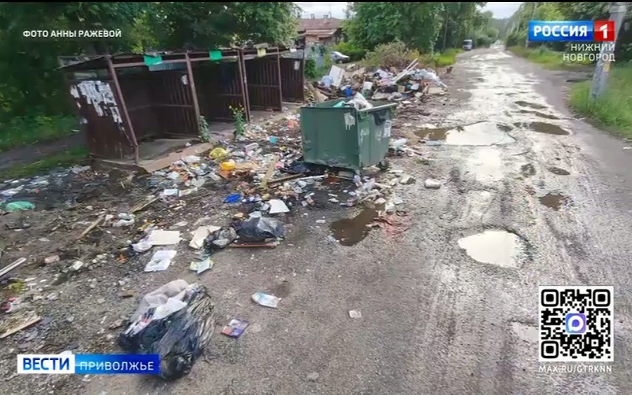 Жители Дзержинска страдают от свалок
