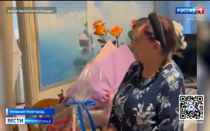 Волонтёры Победы поздравили со 102-летием ветерана Великой Отечественной войны Тамару Фёдоровну Рунову
