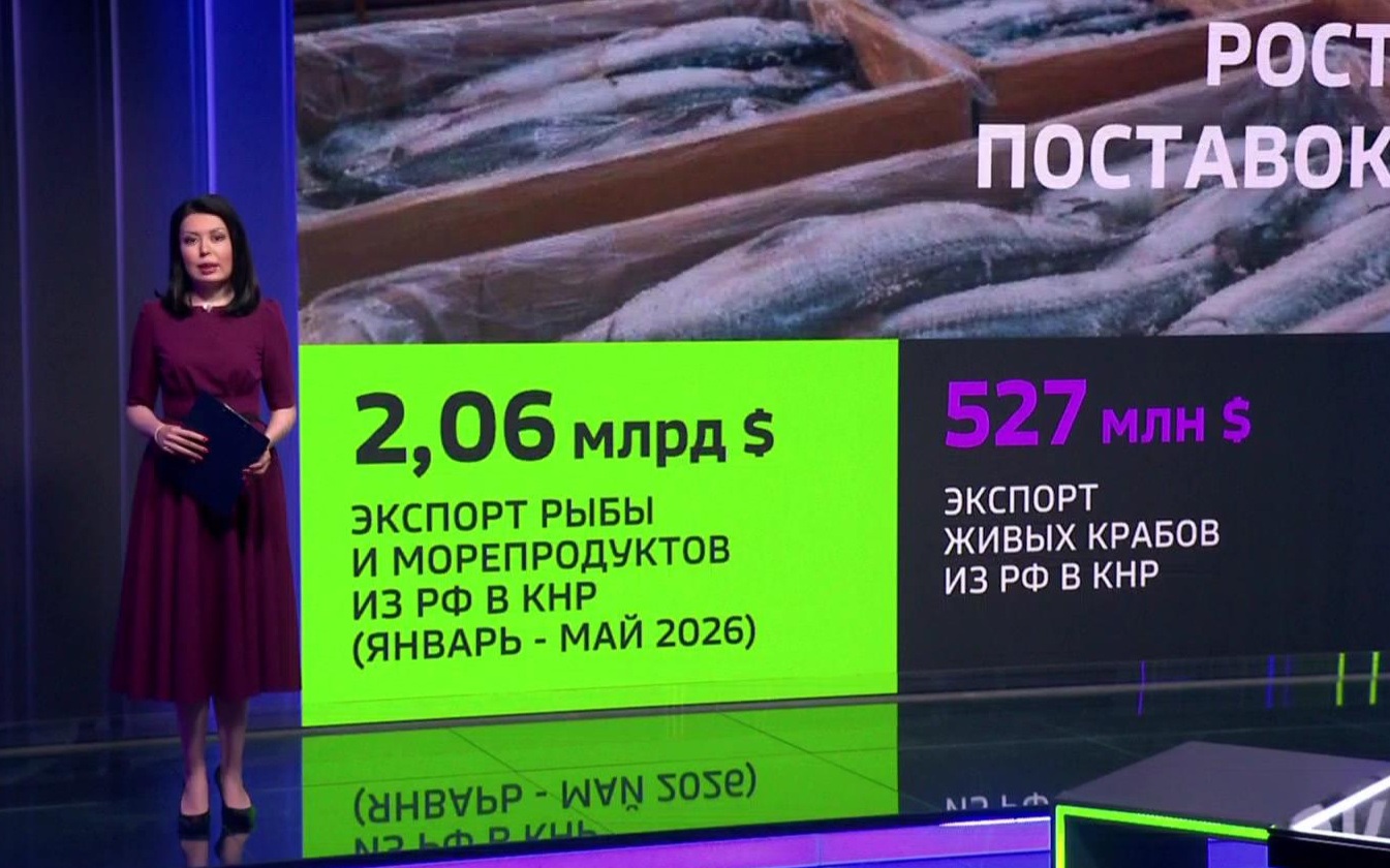 Китай резко увеличил закупки российской рыбы и морепродуктов