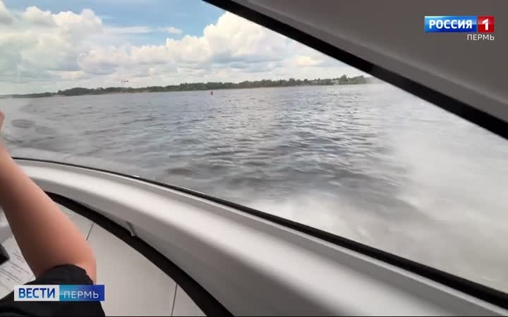 В Прикамье состоялся первый рейс водного маршрута "Пермь – Усть-Качка"