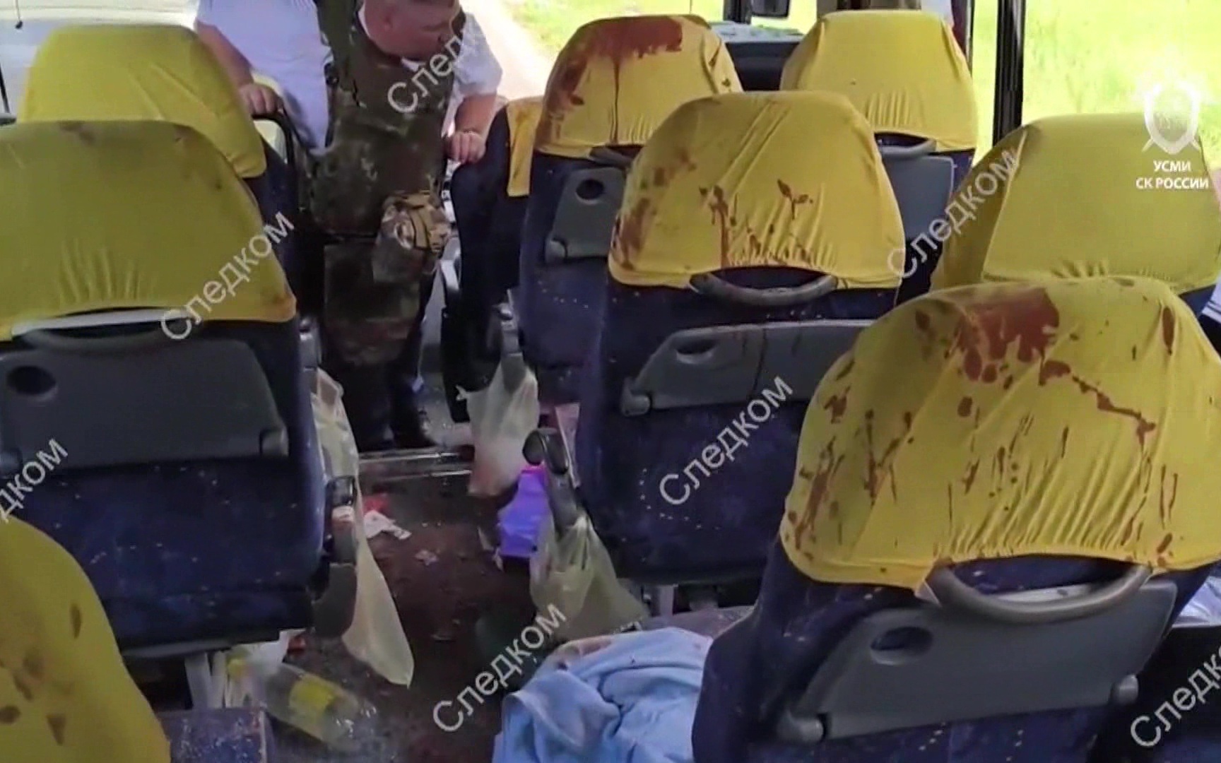 СК назвал имена виновных в подрыве автобуса с детьми на Брянщине
