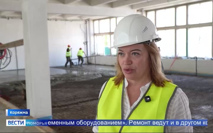 В мастерских Коряжемского индустриального техникума — активный ремонт