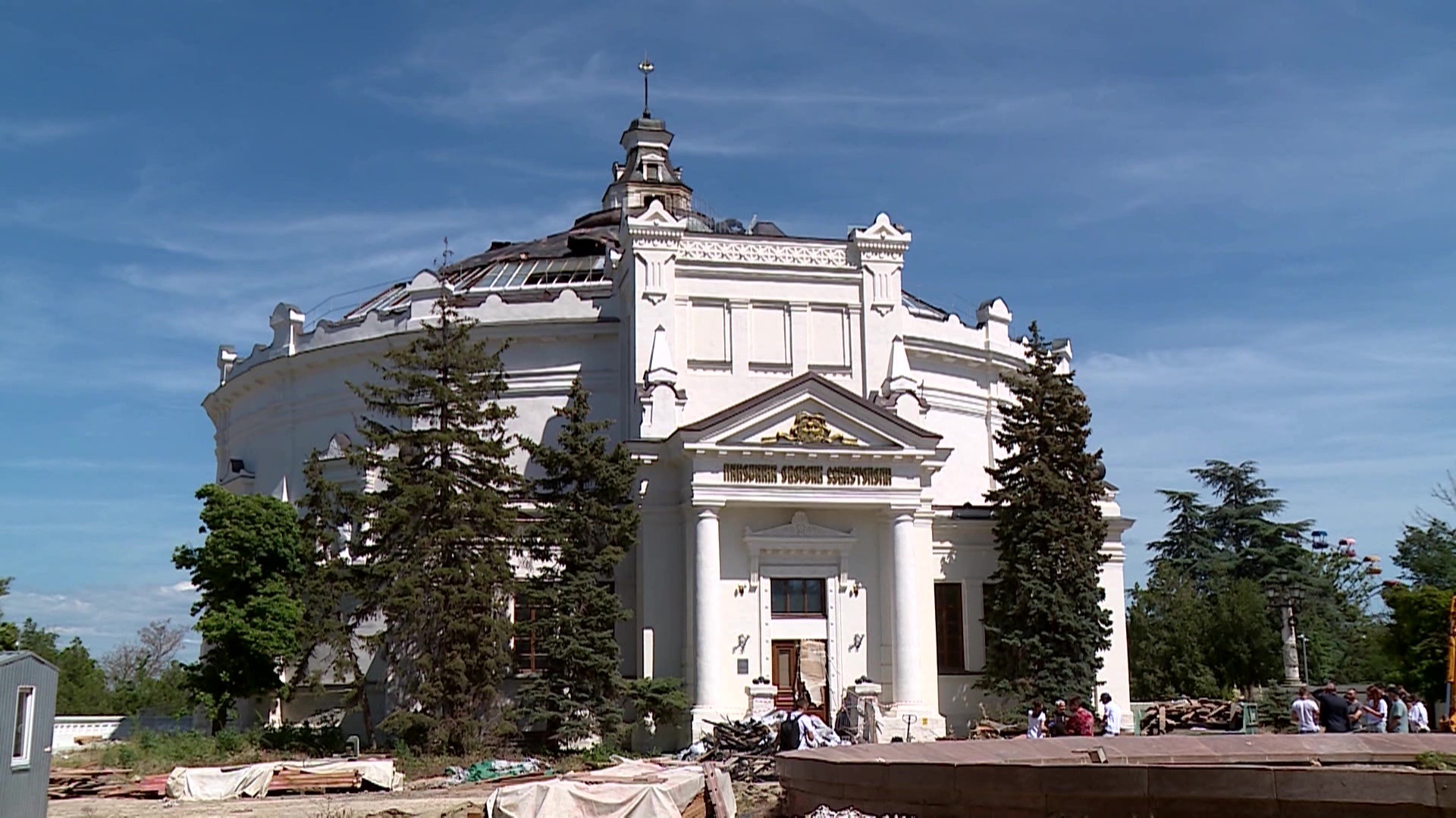 В Севастополе начинают работы по восстановлению исторической панорамы "Обороны города"