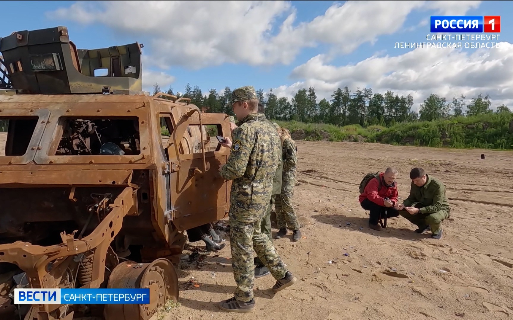 На полигоне в Сертолово прошли учения следователей