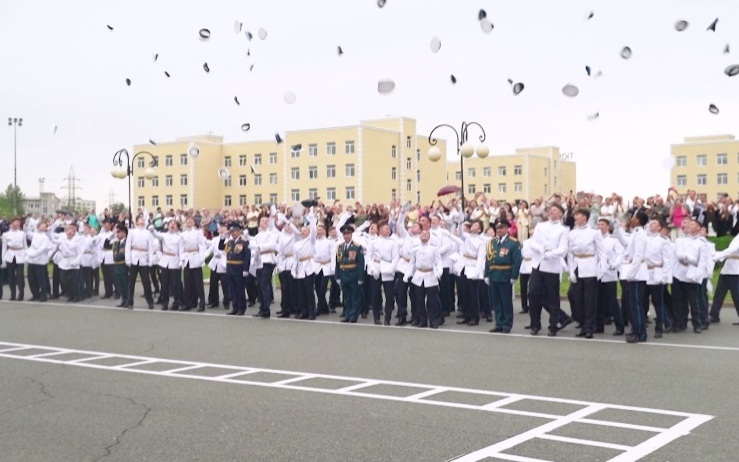 Выпускной состоялся в Тюменском президентском кадетском училище
