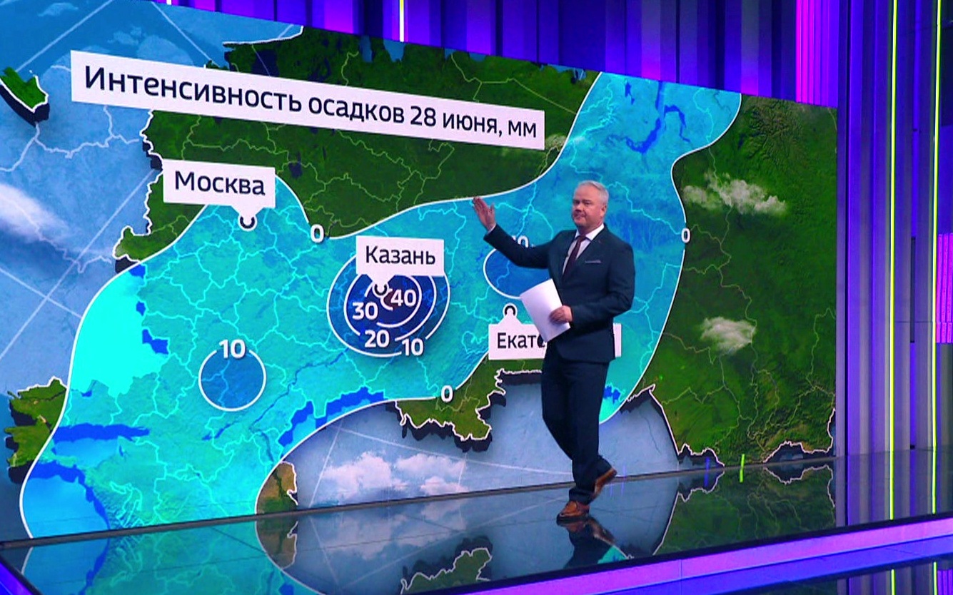 Взбалмошная погода продолжает удивлять россиян