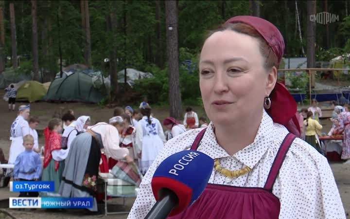 "Уральские прикрасы": культуру народов Челябинской области представили на Тургояке