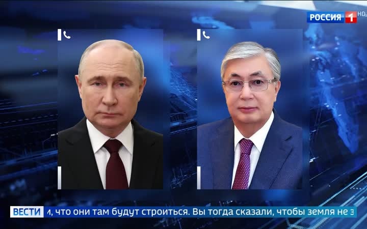 Путин и Токаев обсудили углубление стратегического партнёрства в торгово-экономической сфере.