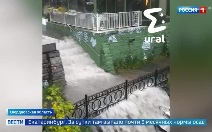 Потепление до +30 в Москве и наводнение на Урале и в Сибири.