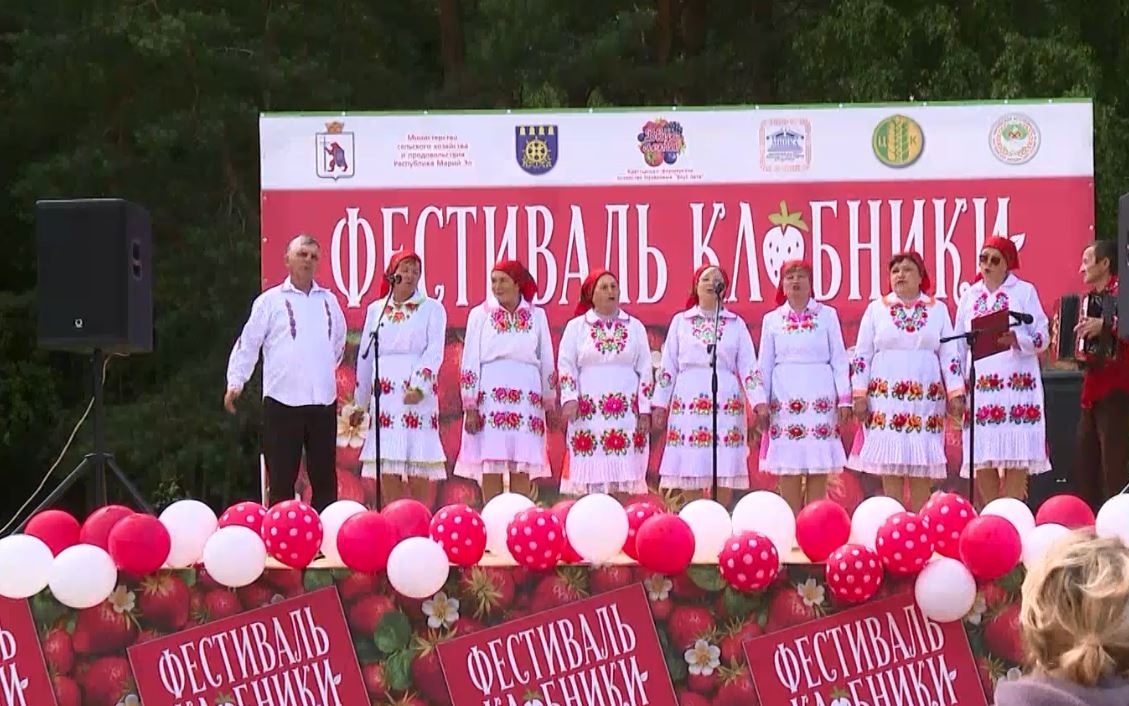 Первый в Марий Эл Фестиваль клубники прошёл в Звениговском районе