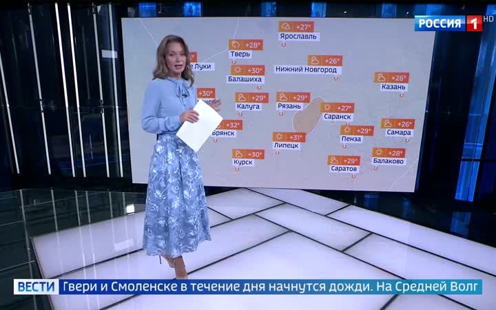 Циклон принесет дожди в Петербург и Великий Новгород, а жара останется в Москве