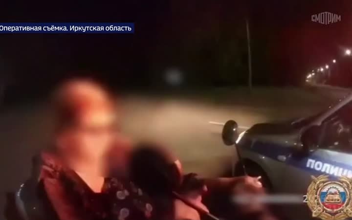В Иркутской области дорожные инспекторы задержали нетрезвую байкершу без прав