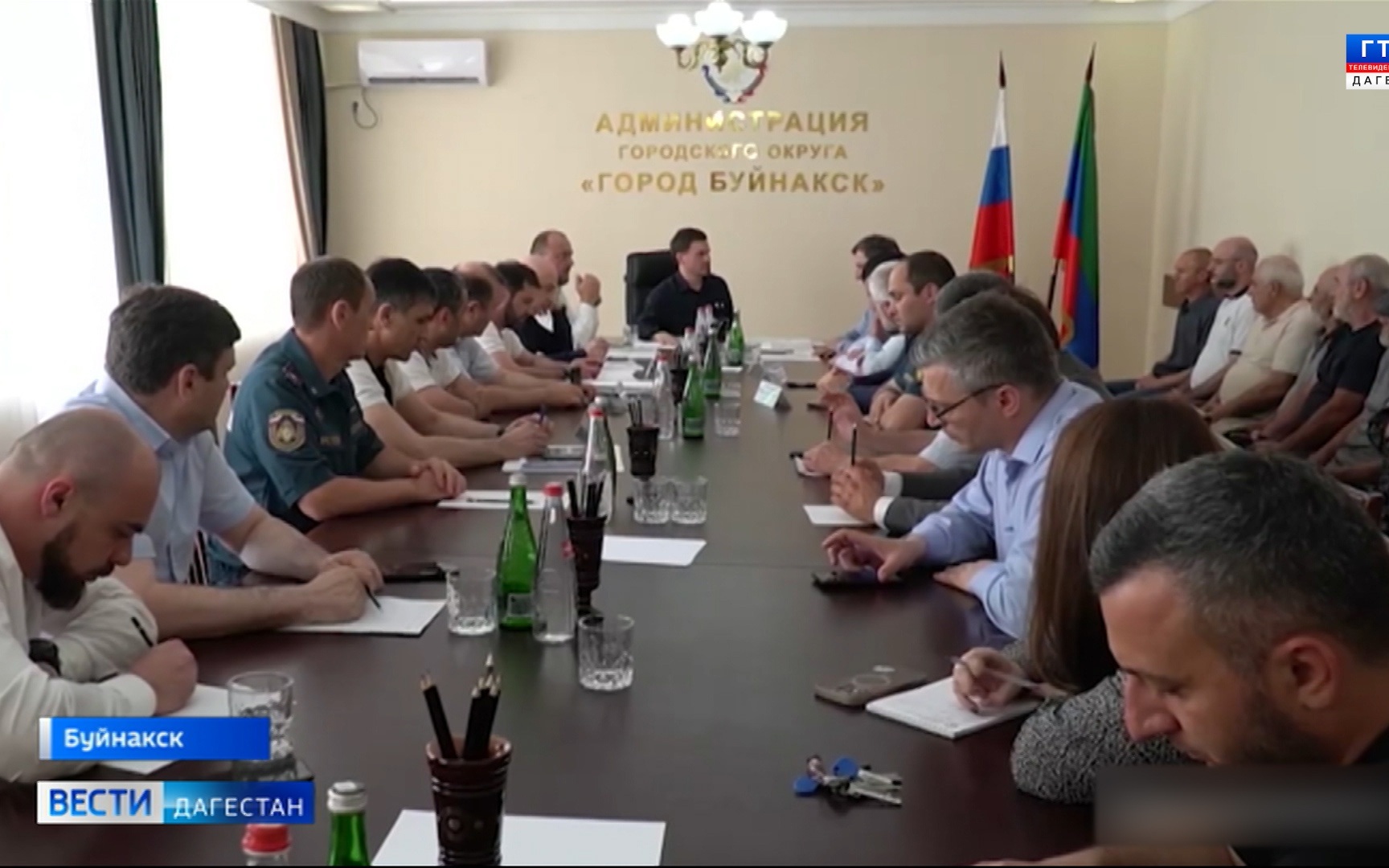 Валентин Клок по поручению врио Главы республики Федора Щукина посетил с рабочим визитом Буйнакск
