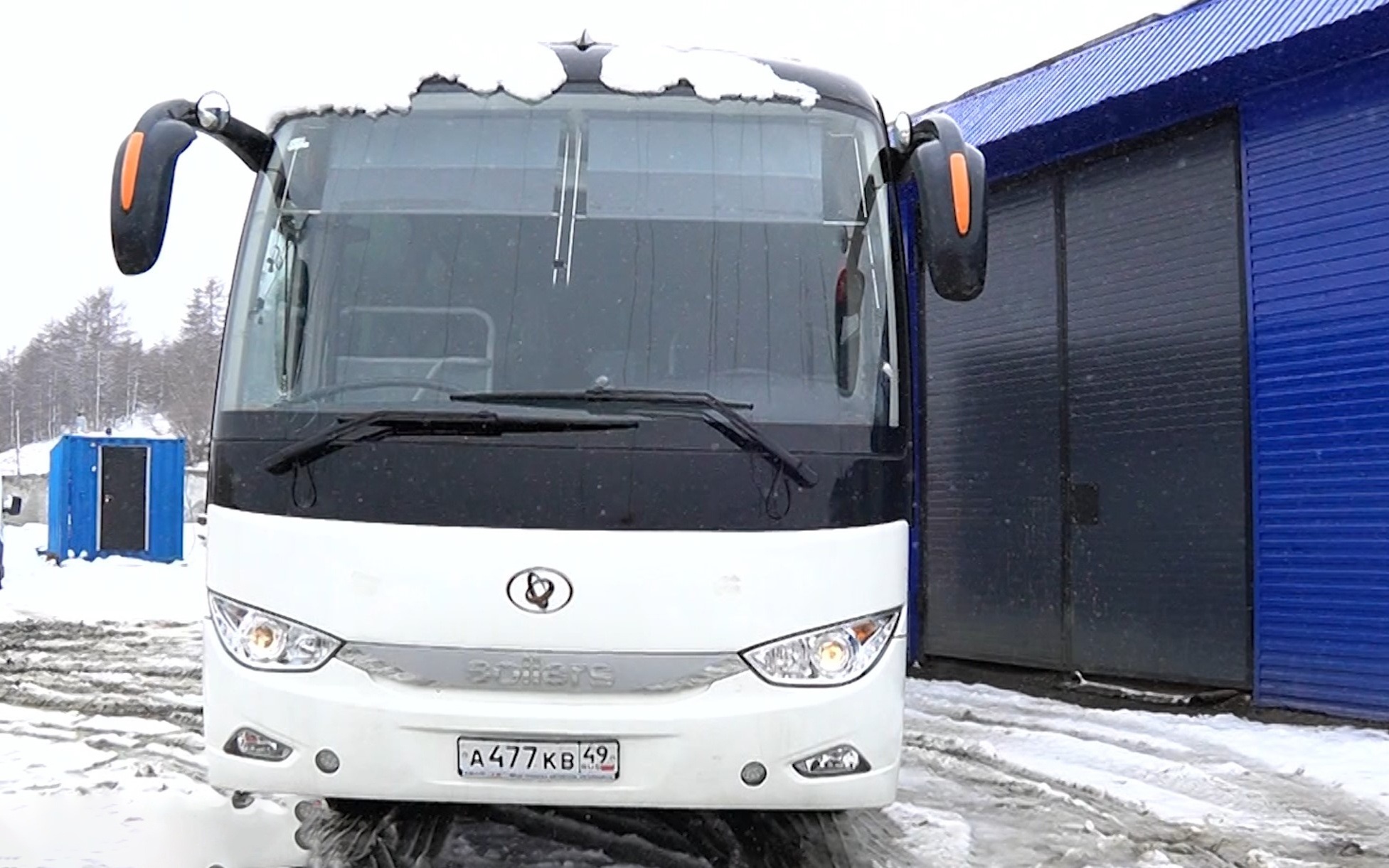 В отдаленный поселок Теньки отвезут на комфортабельном автобусе