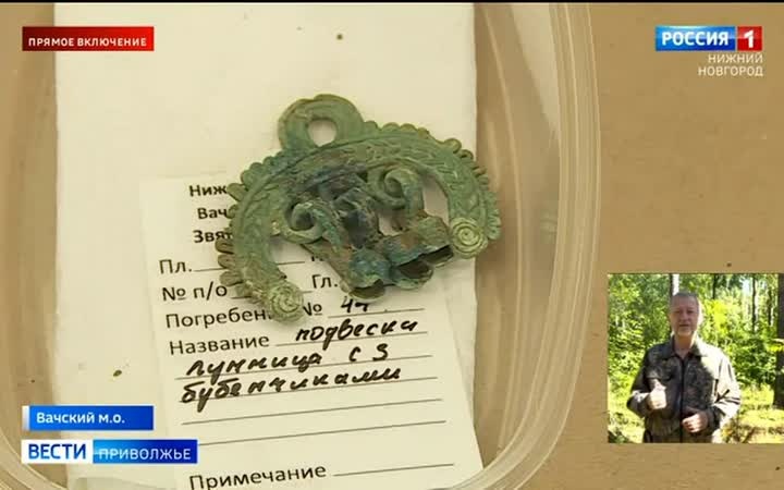 Раскопки Звягинского могильника начались в Вачском округе